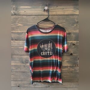 Crazy Train Serape Graphic T-shirt